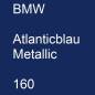 Preview: BMW, Atlanticblau Metallic, 160.